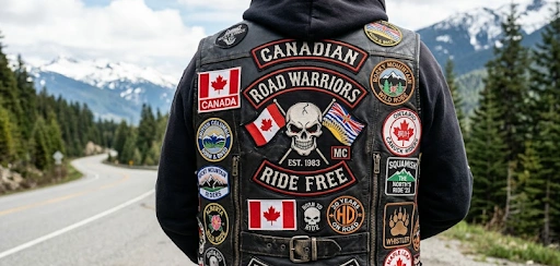 custom motorcycle patches in canada